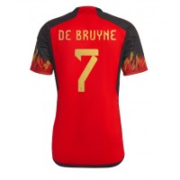 Belgija Kevin De Bruyne #7 Domaci Dres SP 2022 Kratak Rukav